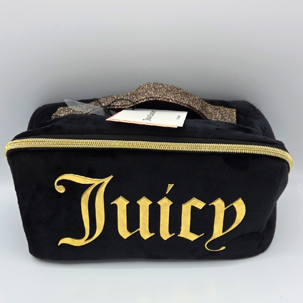Juicy Couture Black Bag with Gold Details